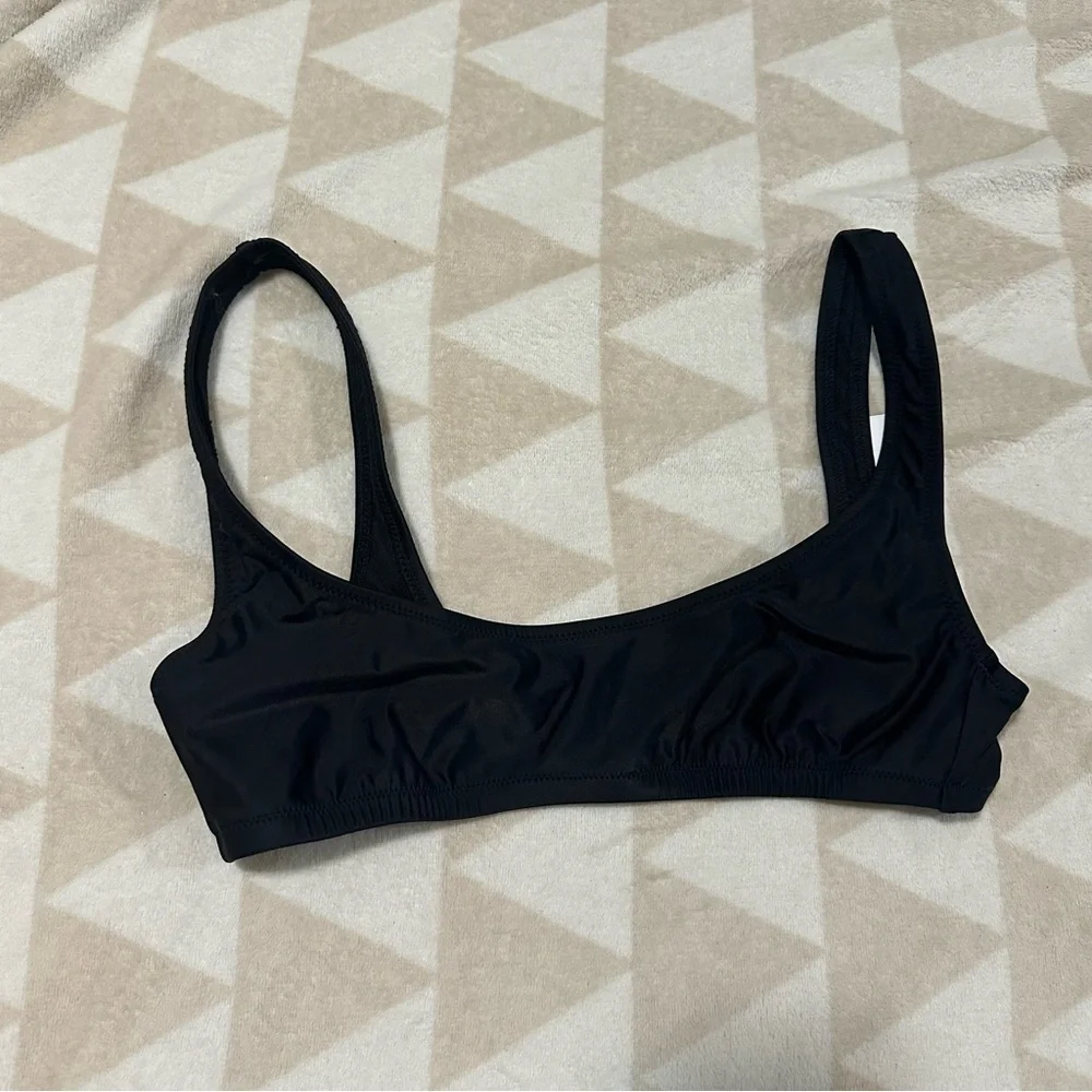J crew Heritage scoopneck bikini top